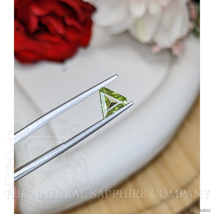 0.84 Ct. Green (Lime Green) Peridot from Pakistan