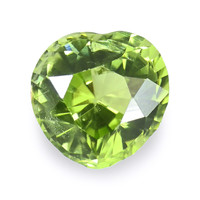 0.85 Ct.Tw. Heart Peridot