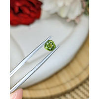 0.85 Ct. Green (Lime Green) Peridot from Pakistan Life Style