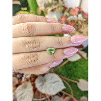 1.42 Ct. Green (Lime Green) Peridot from Pakistan Life Style