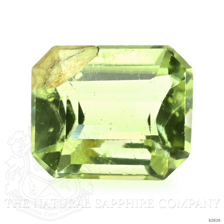 0.76 Ct. Yellowish Green Peridot from Pakistan