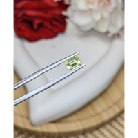 0.76 Ct. Yellowish Green Peridot from Pakistan Life Style