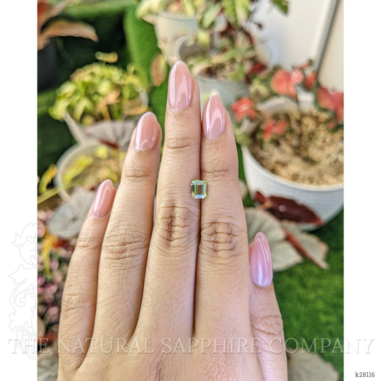 0.76 Ct. Yellowish Green Peridot from Pakistan