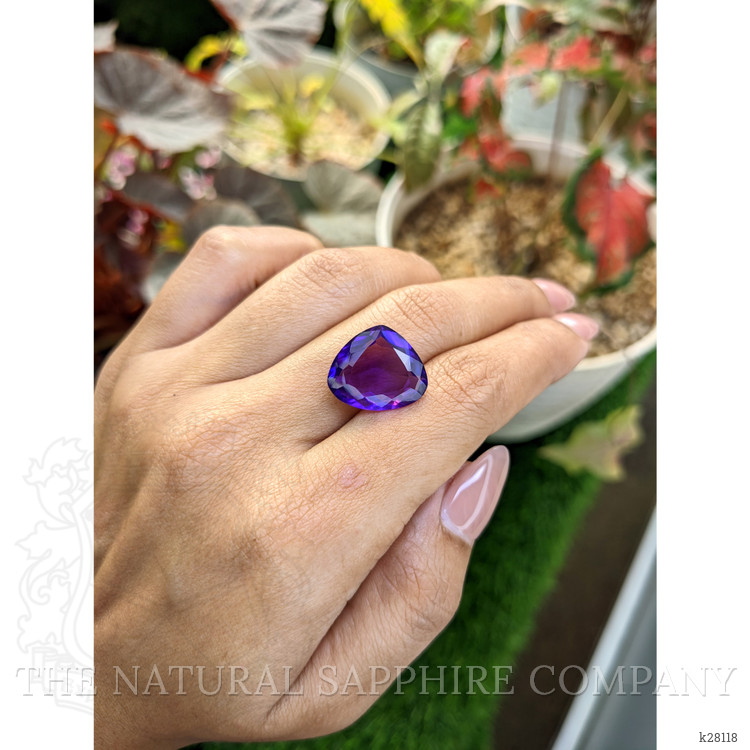 9.03 Ct. Purple Amethyst from Ceylon (Sri Lanka)