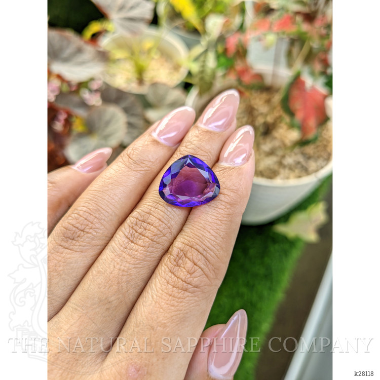 9.03 Ct. Purple Amethyst from Ceylon (Sri Lanka)
