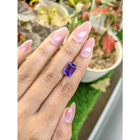 3.33 Ct. Purple Amethyst from Ceylon (Sri Lanka) Life Style