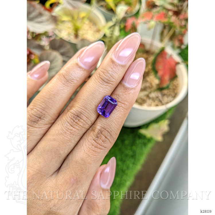 3.33 Ct. Purple Amethyst from Ceylon (Sri Lanka)