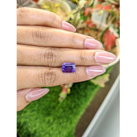3.33 Ct. Purple Amethyst from Ceylon (Sri Lanka) Life Style