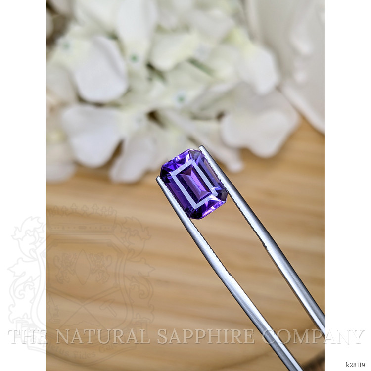 3.33 Ct. Purple Amethyst from Ceylon (Sri Lanka)