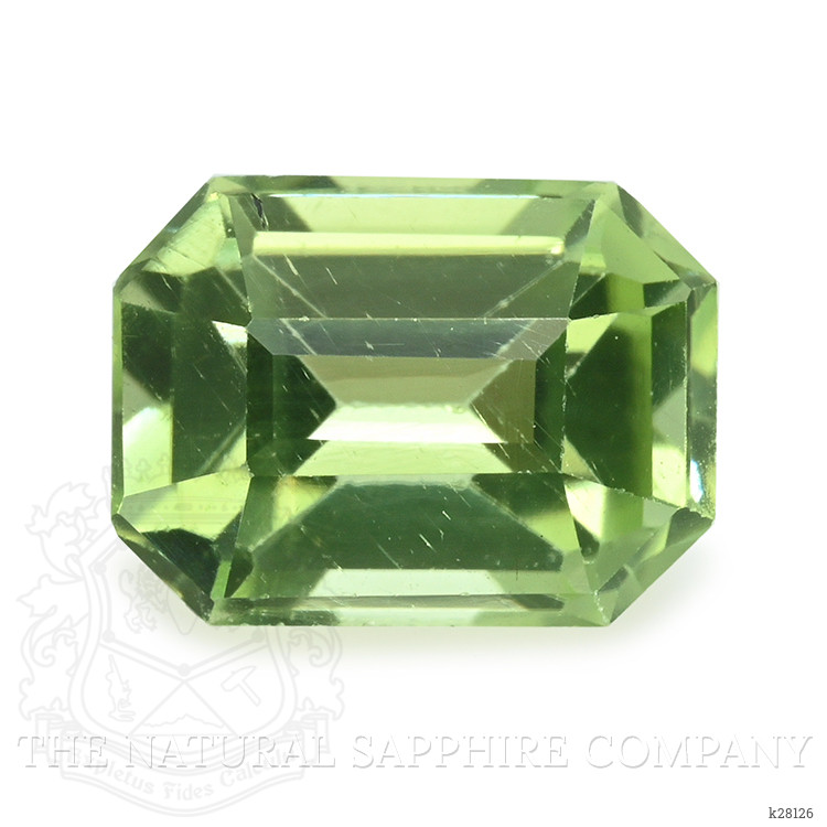 0.65 Ct. Green (Lime Green) Peridot from Pakistan