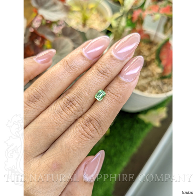 0.65 Ct. Green (Lime Green) Peridot from Pakistan