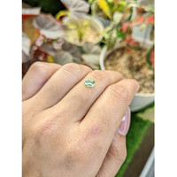 0.65 Ct. Green (Lime Green) Peridot from Pakistan Life Style