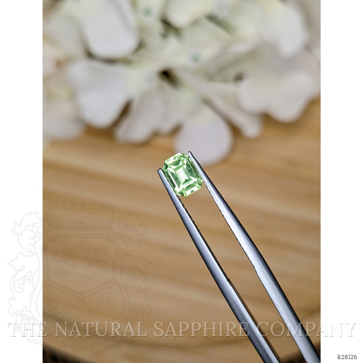 0.65 Ct. Green (Lime Green) Peridot from Pakistan