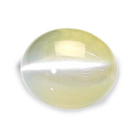 3.71 Ct. Yellowish Green Cabochon Chrysoberyl from Tanzania Video