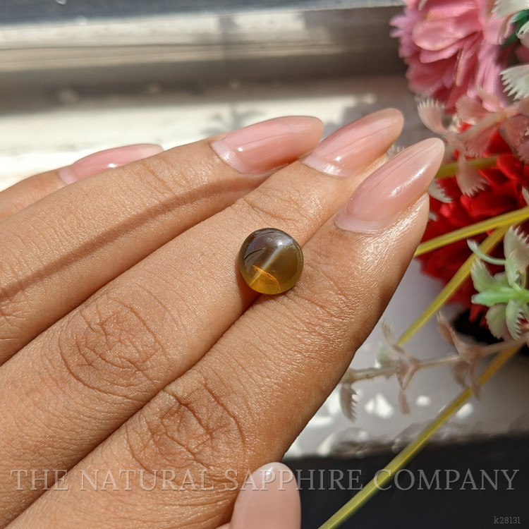 3.52 Ct. Brown Cabochon Chrysoberyl from Tanzania