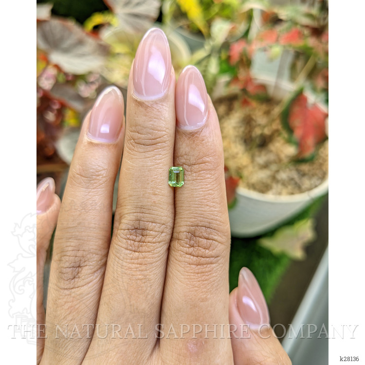 0.44 Ct. Yellowish Green Peridot from Pakistan