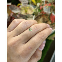 0.32 Ct. Green (Lime Green) Peridot from Pakistan Life Style