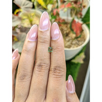 0.32 Ct. Green (Lime Green) Peridot from Pakistan Life Style