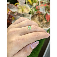 1.13 Ct. Yellowish Green Peridot from Pakistan Life Style