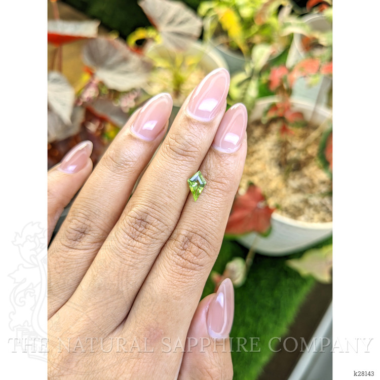 0.77 Ct. Yellowish Green Peridot from Pakistan