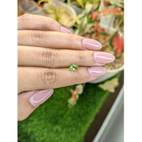 0.77 Ct. Yellowish Green Peridot from Pakistan Life Style