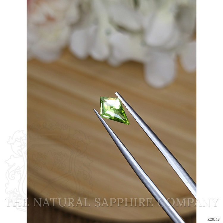 0.77 Ct. Yellowish Green Peridot from Pakistan