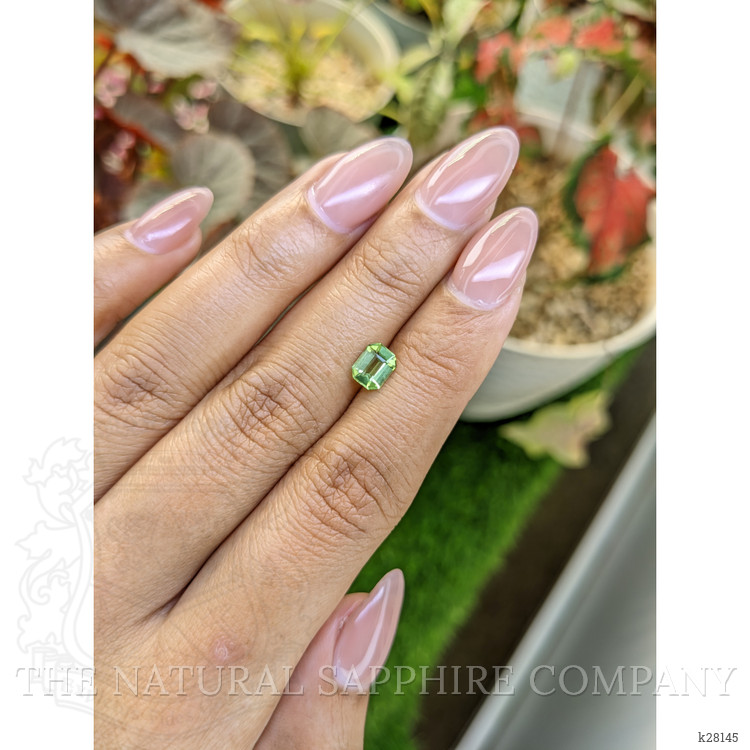 0.74 Ct. Yellowish Green Peridot from Pakistan