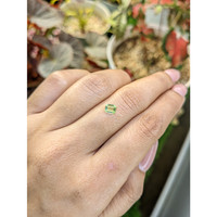 0.38 Ct. Yellowish Green Peridot from Pakistan Life Style