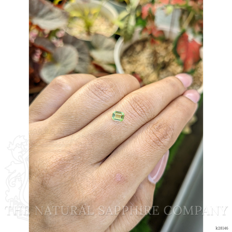 0.38 Ct. Yellowish Green Peridot from Pakistan