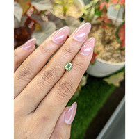 0.75 Ct. Green (Lime Green) Peridot from Pakistan Life Style