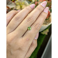0.85 Ct. Yellowish Green Peridot from Pakistan Life Style