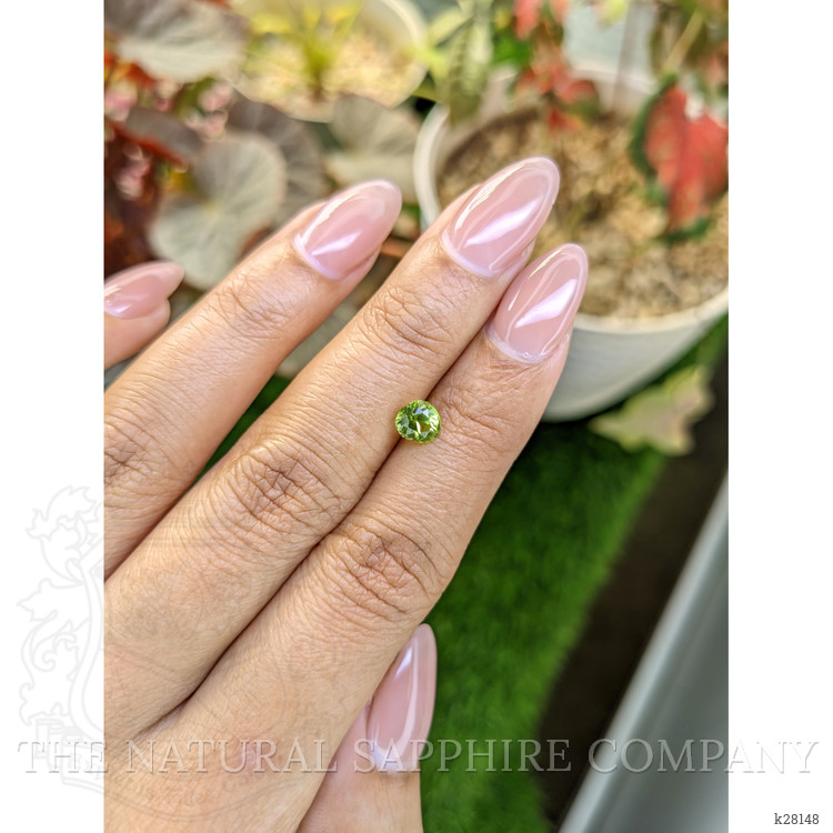 0.85 Ct. Yellowish Green Peridot from Pakistan