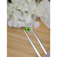 0.85 Ct. Yellowish Green Peridot from Pakistan Life Style