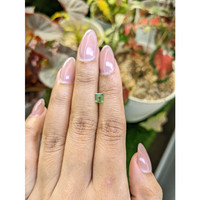 0.46 Ct. Yellowish Green Peridot from Pakistan Life Style