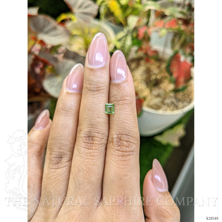 0.46 Ct. Yellowish Green Peridot from Pakistan