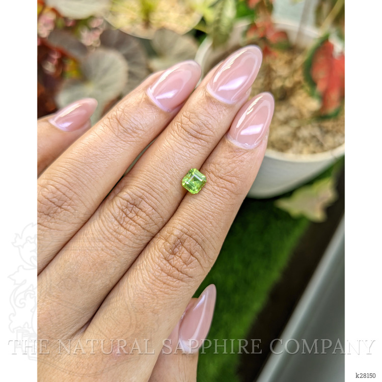 0.80 Ct. Yellowish Green Peridot from Pakistan
