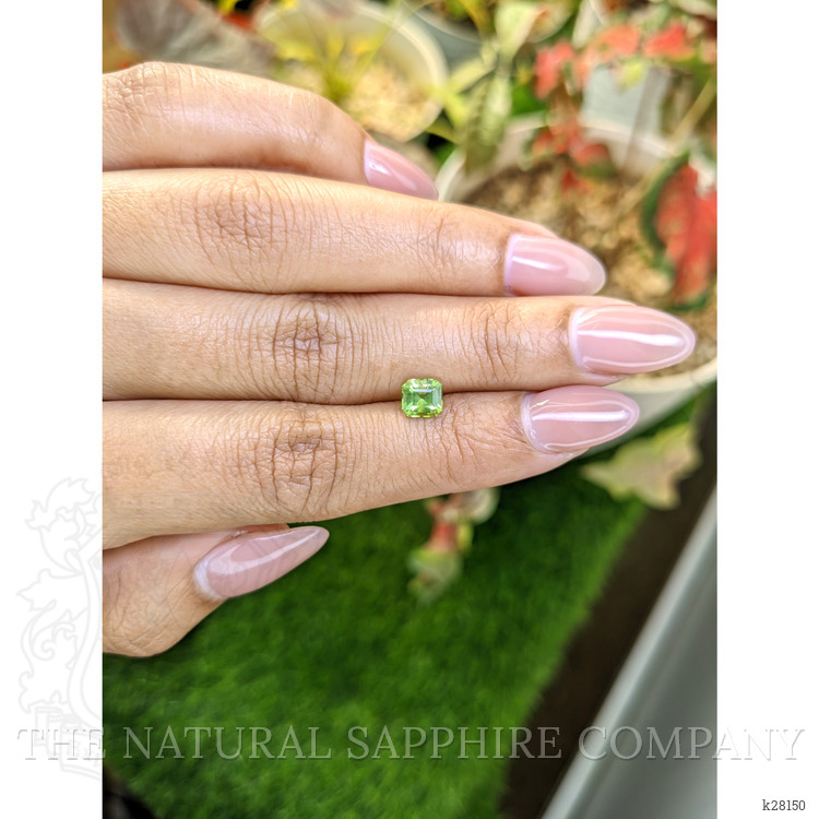 0.80 Ct. Yellowish Green Peridot from Pakistan
