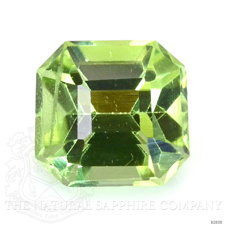 0.76 Ct. Yellowish Green Peridot from Pakistan