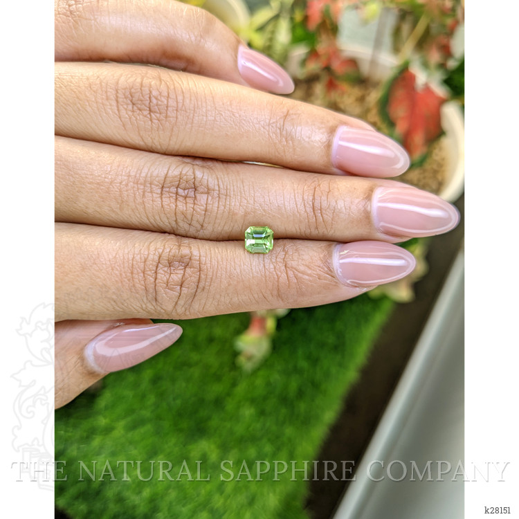 0.76 Ct. Yellowish Green Peridot from Pakistan