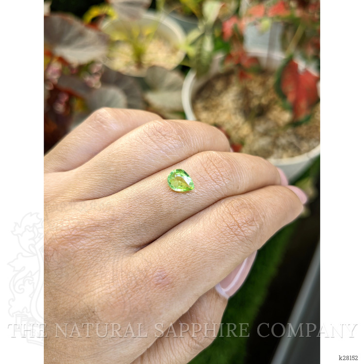 1.04 Ct. Yellowish Green Peridot from Pakistan