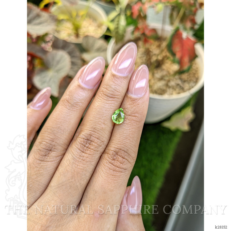 1.04 Ct. Yellowish Green Peridot from Pakistan