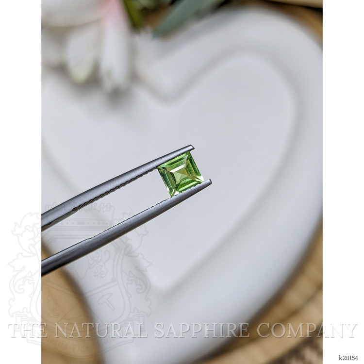 0.61 Ct. Yellowish Green Peridot from Pakistan