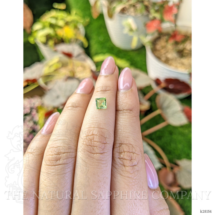 0.61 Ct. Yellowish Green Peridot from Pakistan