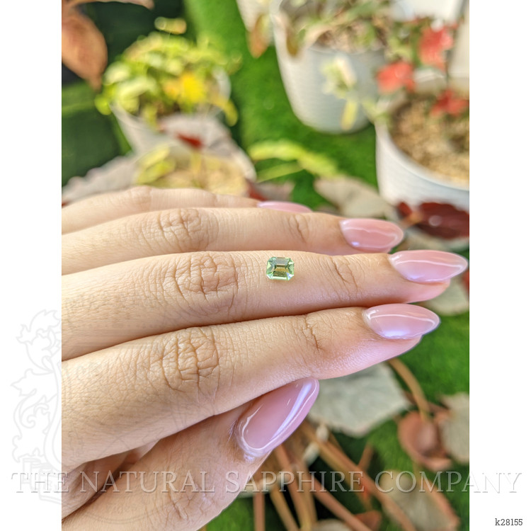 0.53 Ct. Yellowish Green Peridot from Pakistan
