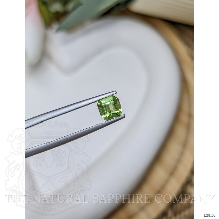 0.78 Ct. Yellowish Green Peridot from Pakistan