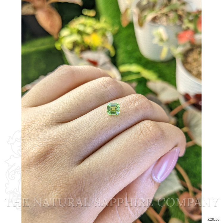 0.78 Ct. Yellowish Green Peridot from Pakistan