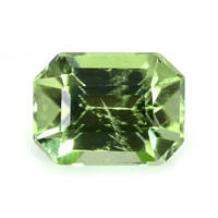 0.68 Ct. Green (Lime Green) Peridot from Pakistan Video