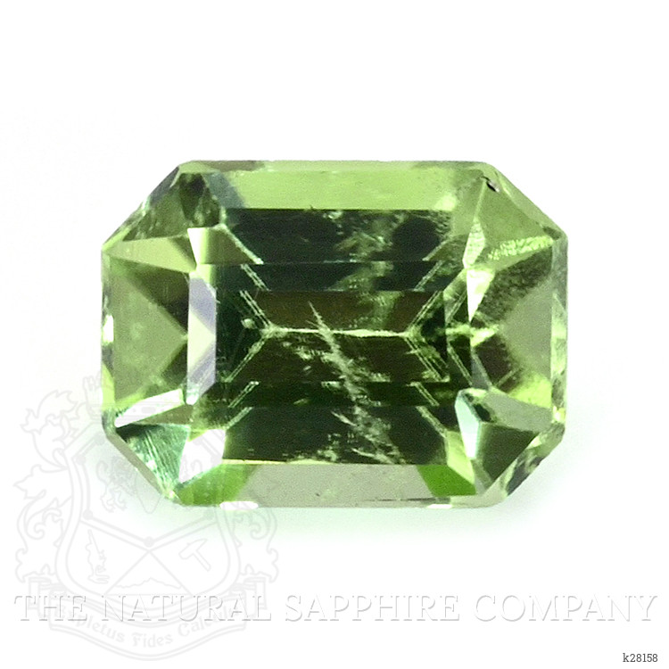 0.68 Ct. Green (Lime Green) Peridot from Pakistan