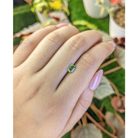 0.68 Ct. Green (Lime Green) Peridot from Pakistan Life Style
