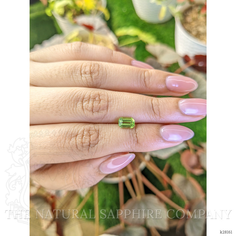 1.01 Ct. Green (Lime Green) Peridot from Pakistan